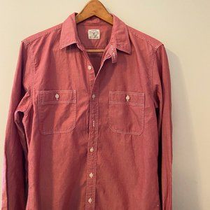 J. Crew Chambray Button-up. Mens M